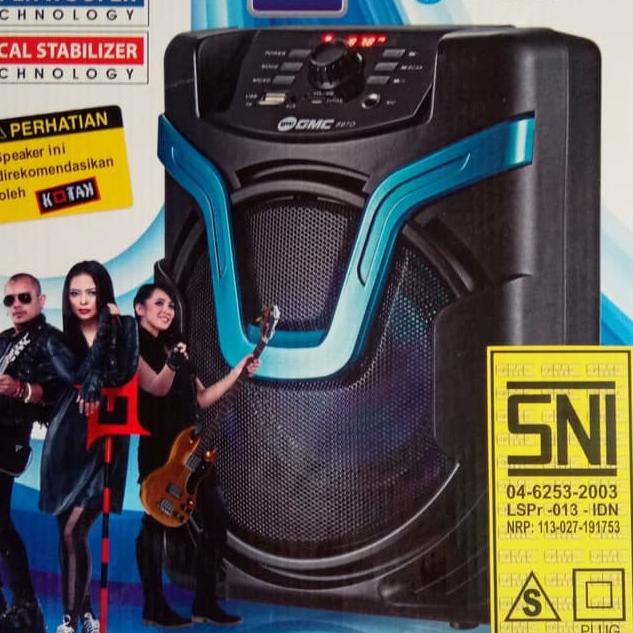 More Info Here--GMC speaker Meting portable 897D bluetooth promo