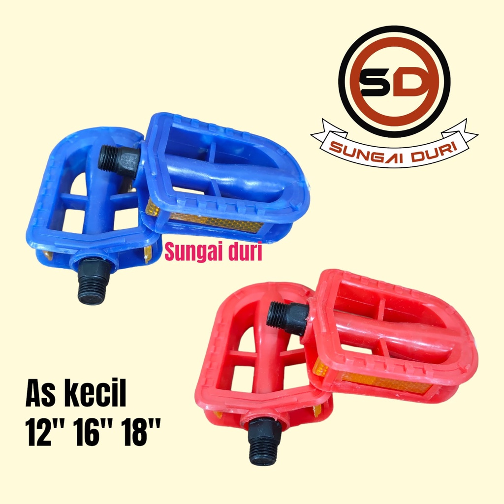 Pedal sepeda anak As kecil 12-18inch MS-825