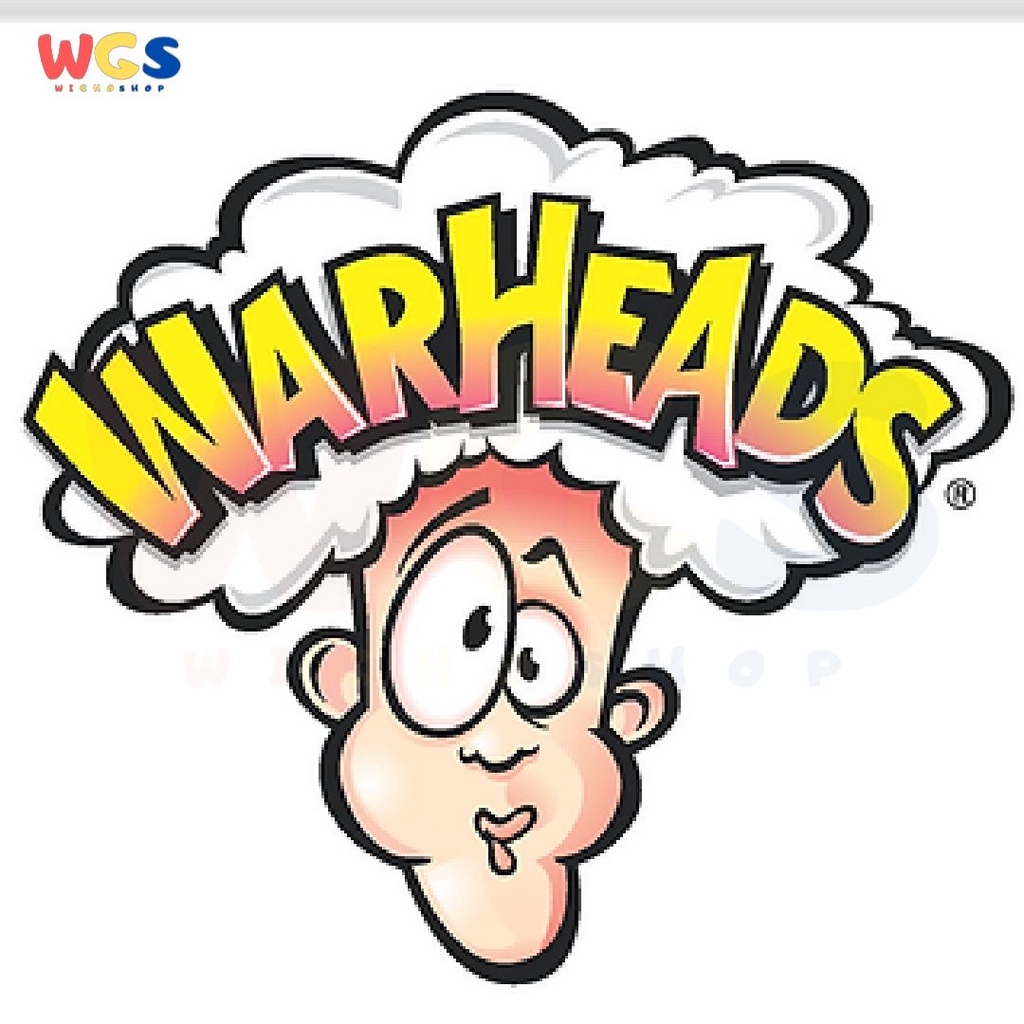 Permen Warheads Hard Candy Extreme Sour New Intense 5 Flavor 2oz 56g