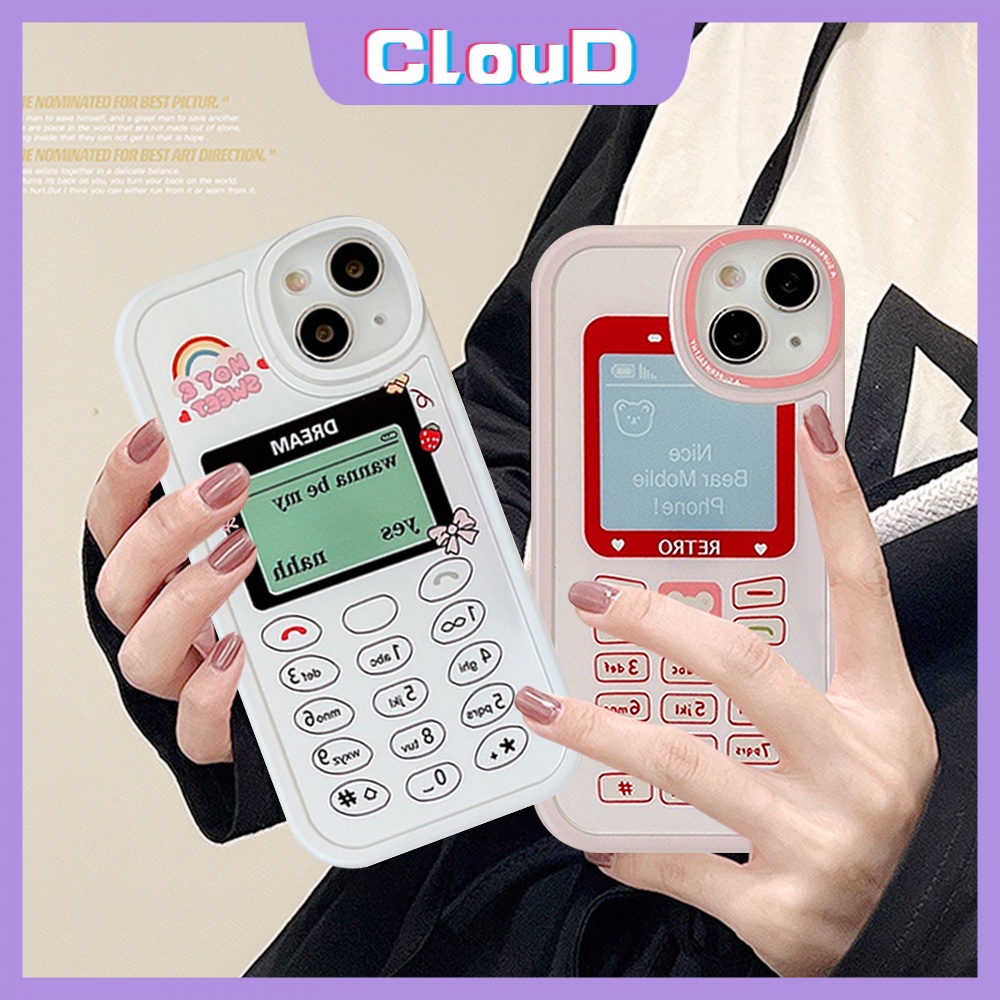 NOKIA Soft Case TPU Motif Kartun Beruang Untuk Realme C31 C35 C25Y C15 C21Y C12 C25 C25s Realme 5 8i 6i 5i 9i 7i 6 5s 8 8pro 6s 7 C11 C20 C21A