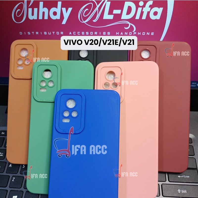 soft CASE VIVO V20/V21E/V21 PRO CAMERA SILIKON