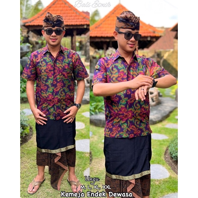 Kemeja endek Pria