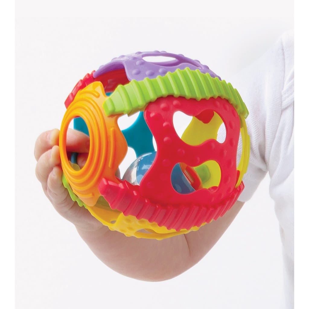 PLAYGRO SHAKE RATTLE &amp; ROLL BALL - 120753