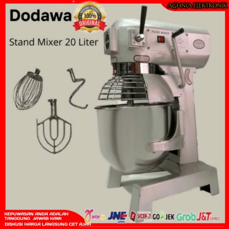 Mixer Roti adonan roti 20 liter / Sten mixer roti komersil / planetary Mixer Roti besar / DODAWA 20 