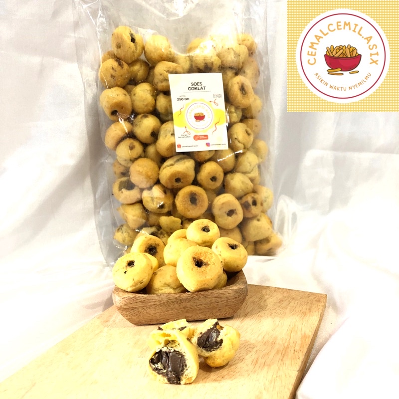 

[TERMURAH] SOES KERING COKLAT | KUE SUS KERING COKLAT SPECIAL CEMALCEMIL