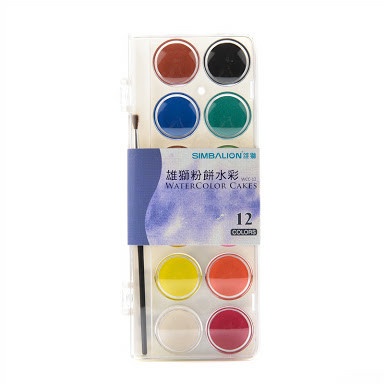 

Gaya Simbalion Water Color Cake 12Clr Gilaa!!!