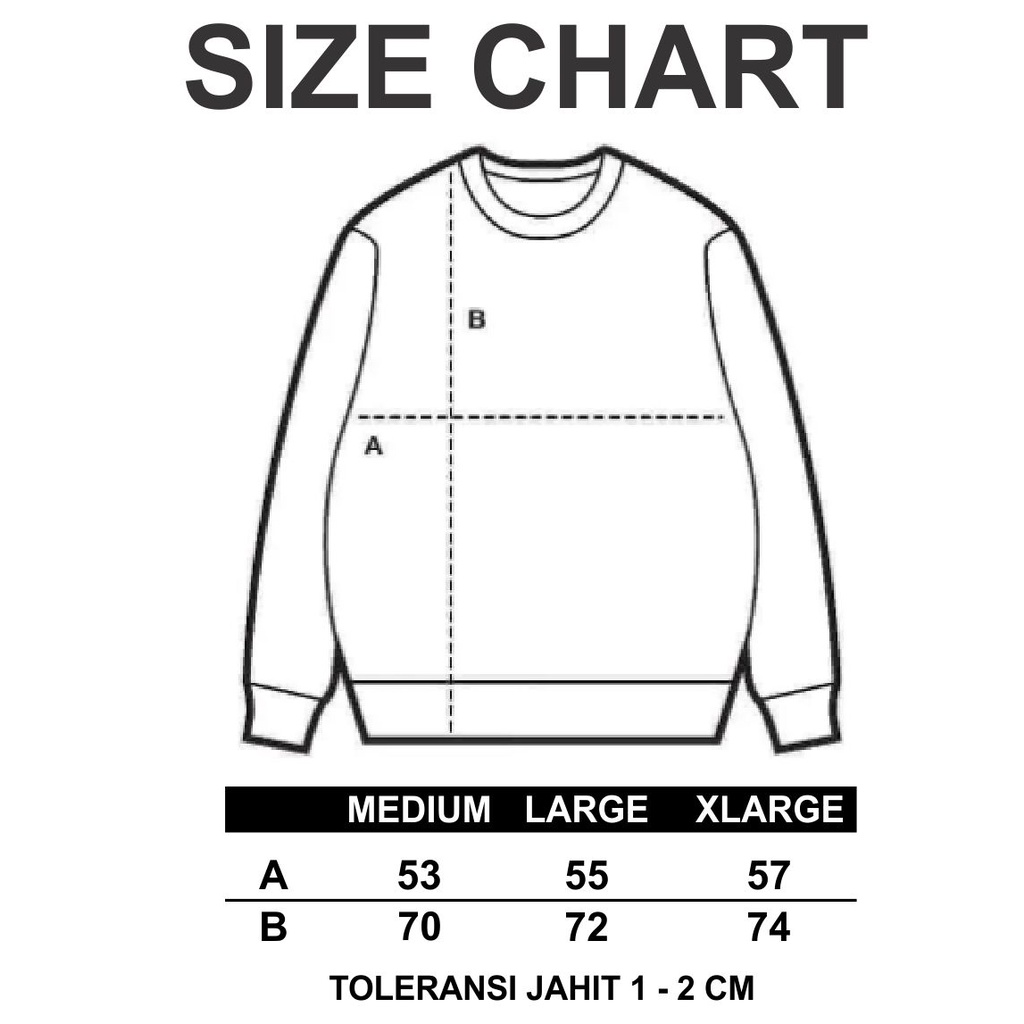 sweater pria distro / sweater crewneck pria / sweater crewneck murah motif simple - unisex [COD]