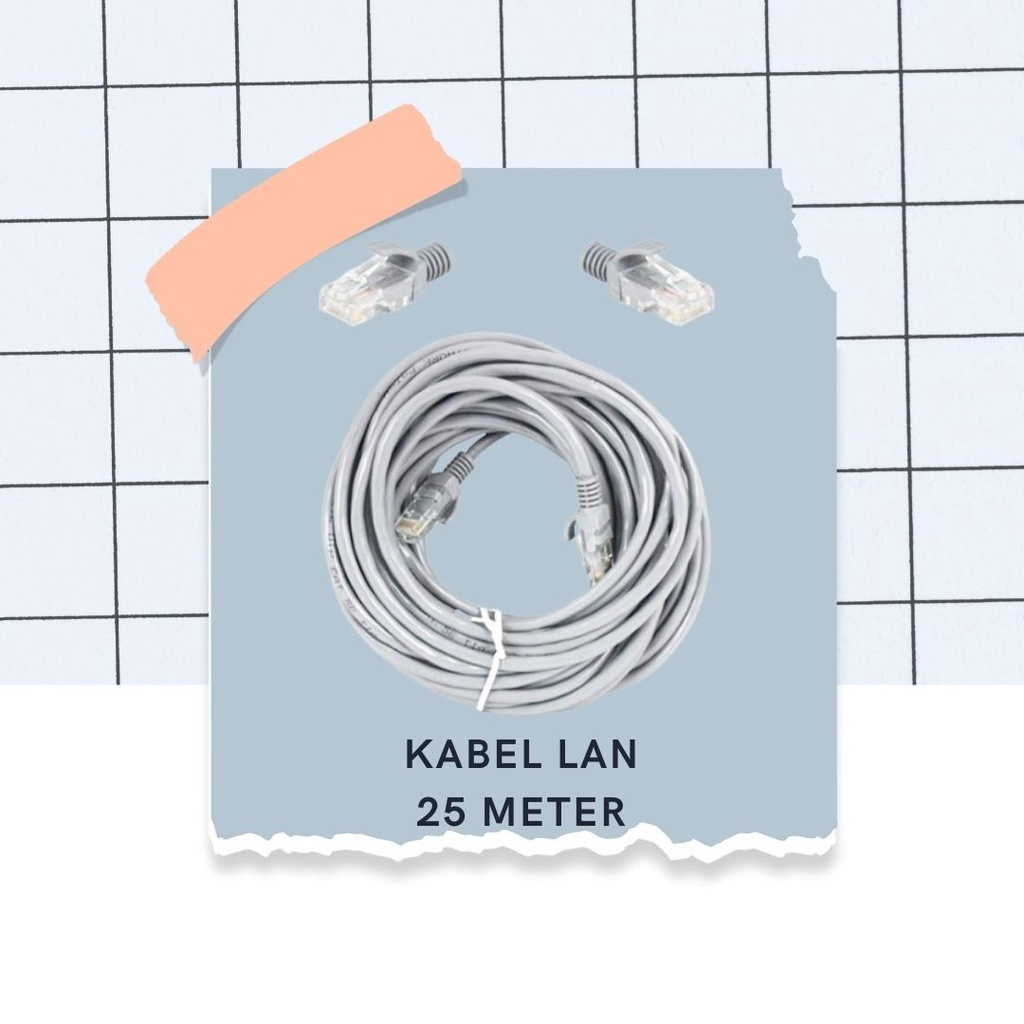 KABEL LAN 25 METER