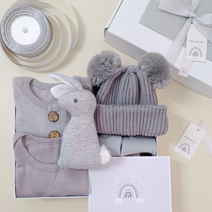 

[COD] Hampers Bayi | Kado Lahiran | Newborn Gift E - 199 Grey