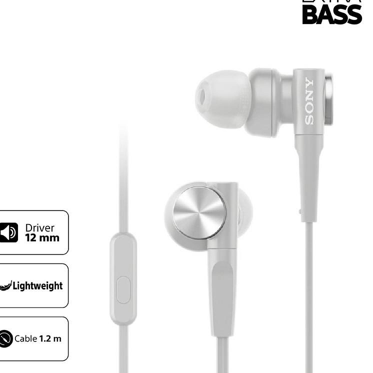 Murah Meriah SONY MDR-XB55AP Extra Bass Earphone / XB55AP / XB-55AP / 55AP