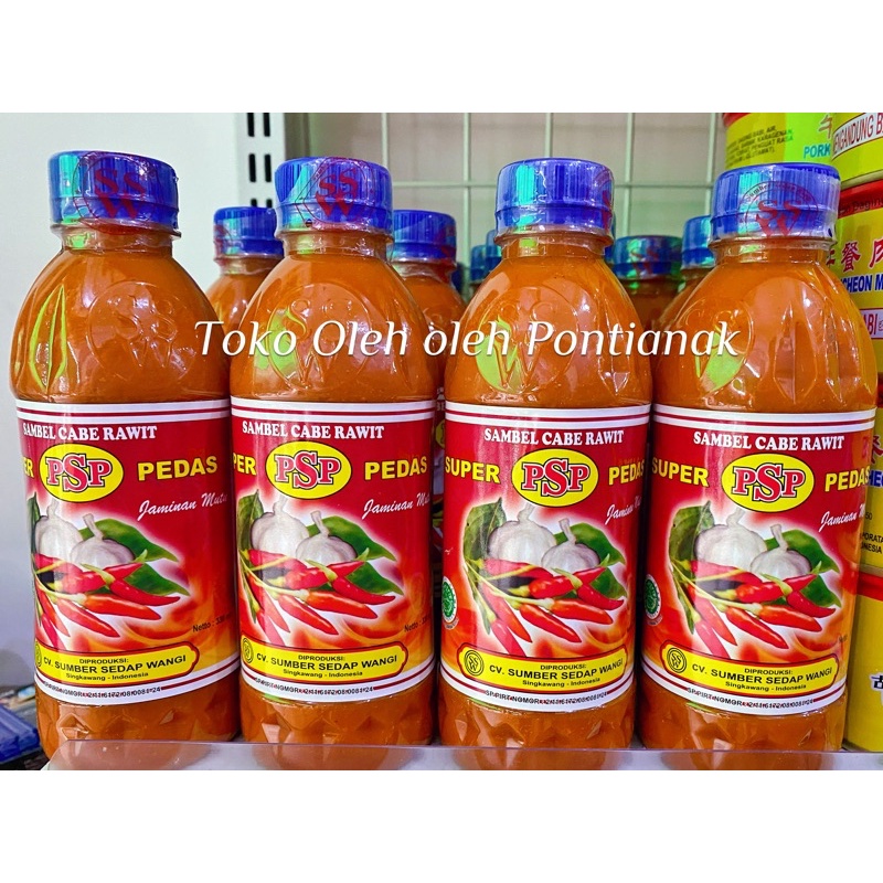 

Sambal Sambel Cabe Rawit PSP Super Pedas Khas Singkawang