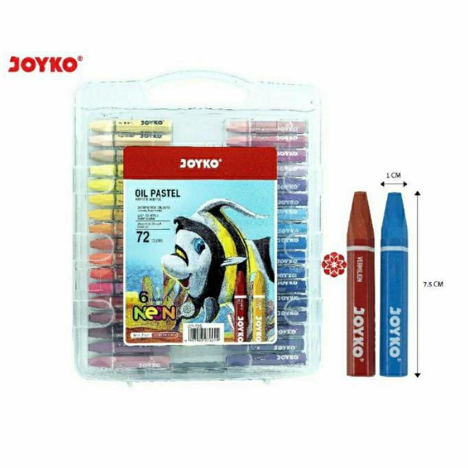 

Krayon - Crayon Joyko Oil Pastel 72 Warna Non COD