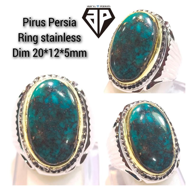 BATU PIRUS PERSIA ASLI NATURAL