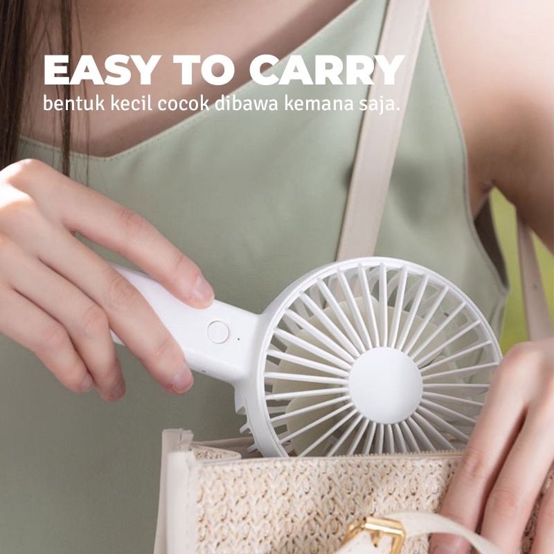 Kipas Angin Mini Portable mini Recharge / kipas angin Tangan / kipas angin genggam