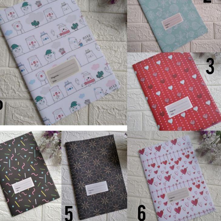

(PROMO RSG91) Sampul Buku Motif Ukuran Boxy/Bigboss (1 Pack=10 Lembar) ❉