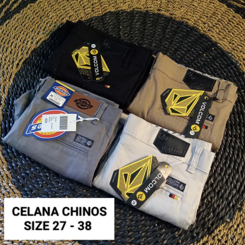 CALANA CHINOS ZIPPER