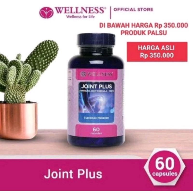 wellness joint plus - wellness joint plus 60 kapsul