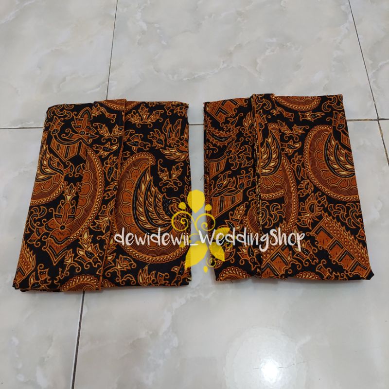 [Full Set] Sepasang Baju Adat Jawa Cewek + Cowok / Baju Prewedding || Motif Semen romo