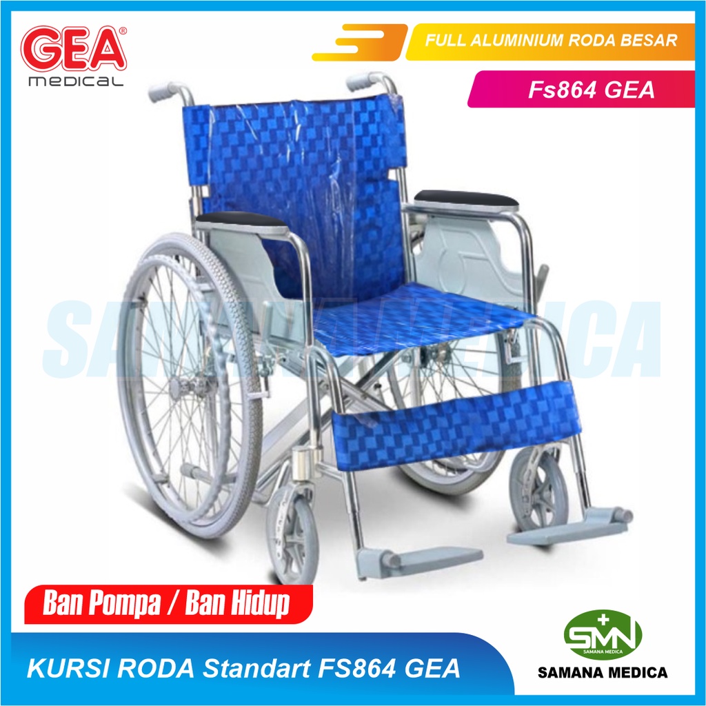 Kursi Roda Wheel Chair Travelling FS864 GEA Roda Hidup Promo Murah