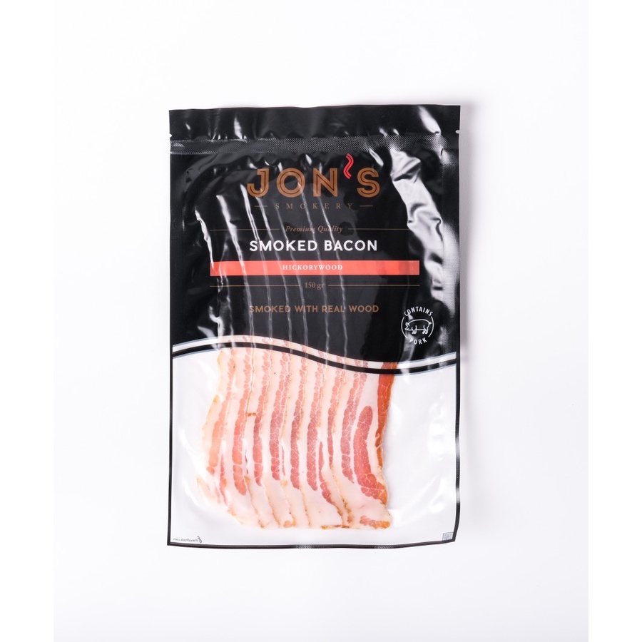 

Jon's Smokery Hickory Wood Smoked Bacon 150 gr