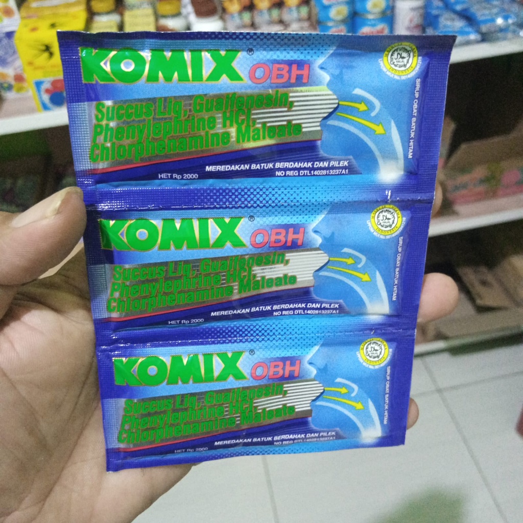[ECER] Komix Obat Batuk Ecer Komix OBH Komix Jahe Komix Jeruk Nipis Komix Pappermint