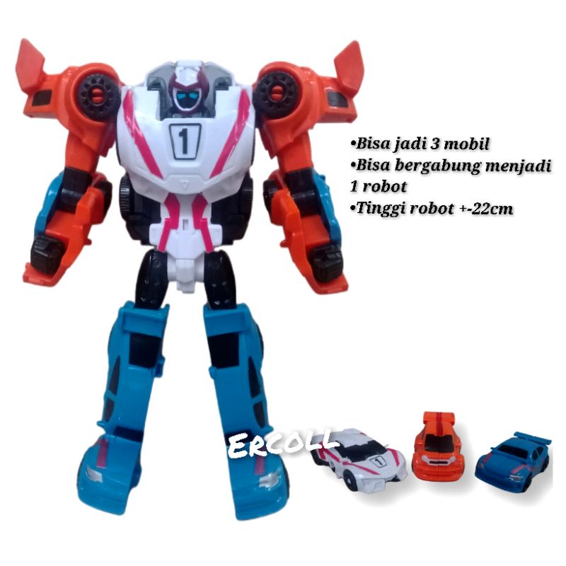 ERCOLL Robot tritan x y z 3 mobil dan tritan champion