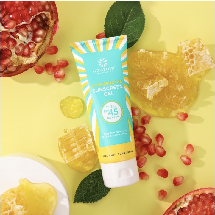 BPOM Azarine Sunscreen Hydrasoothe  Gel SPF45 PA+++ 50ml