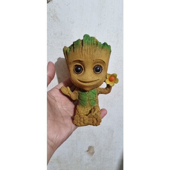 Hiasan Aquarium Ornamen Groot I'm Groot