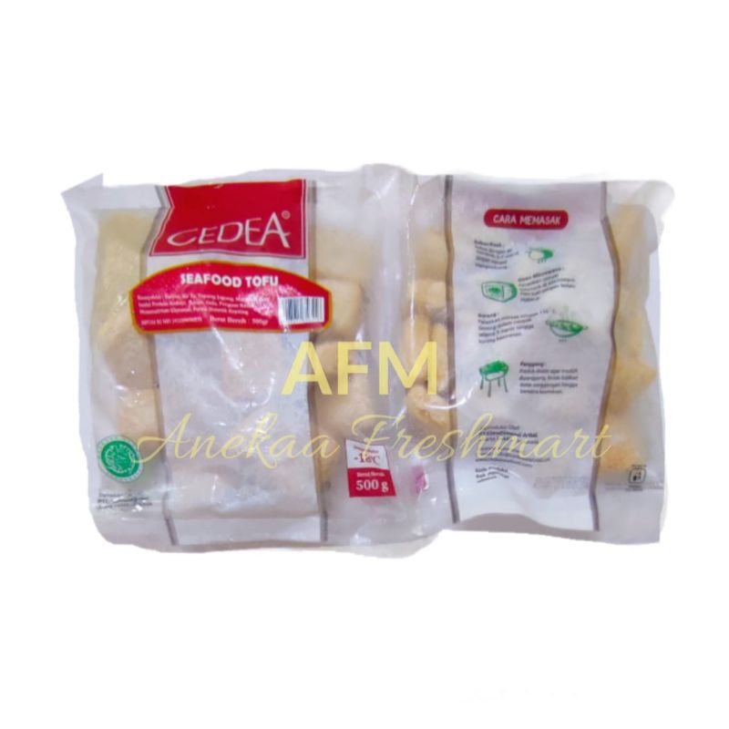 

CEDEA SEAFOOD TOFU 500GRAM TO FU TAHU SEAFOOD OLAHAN