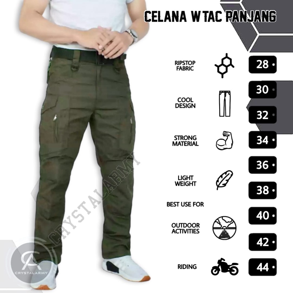 Celana tactical CM-TAC-003 panjang big size