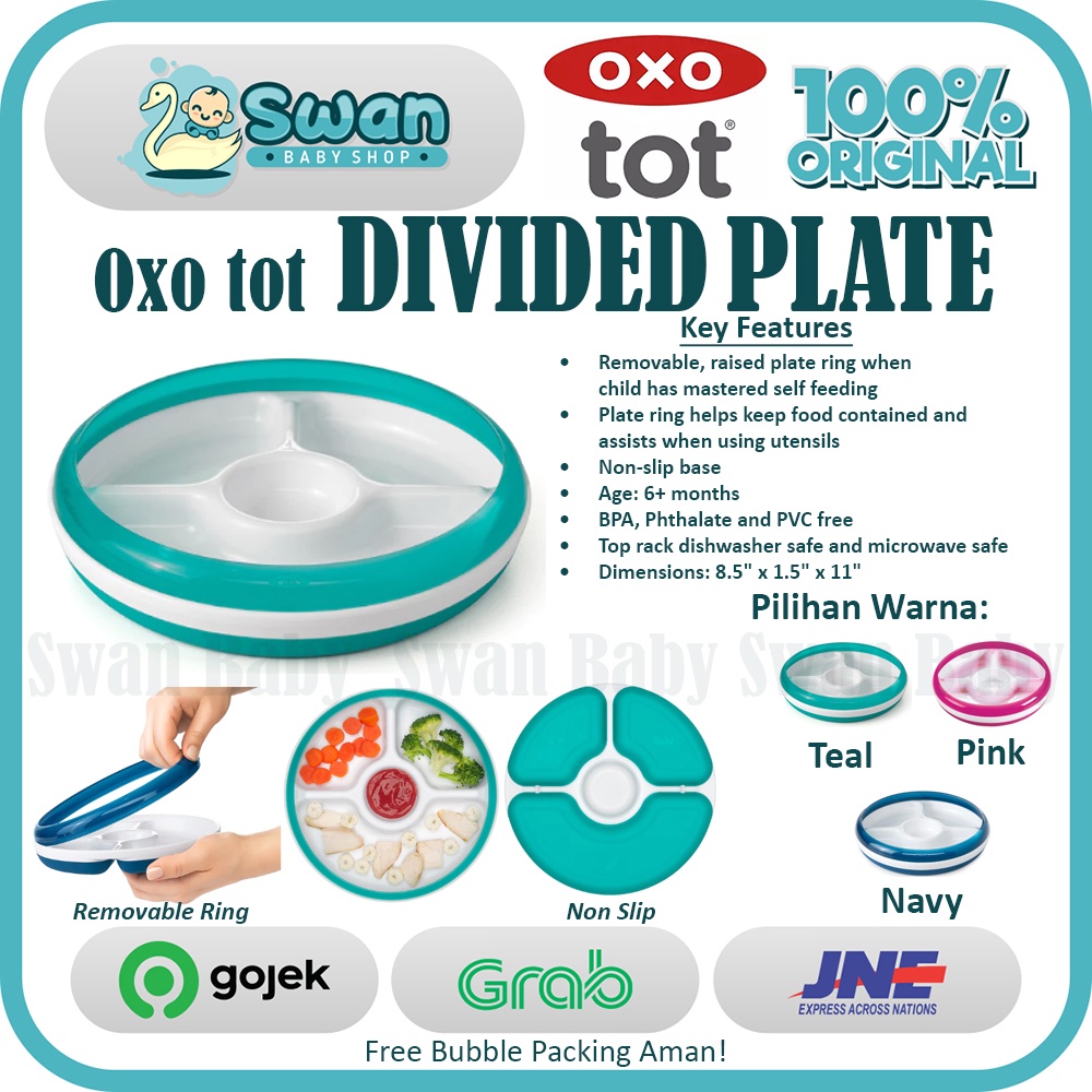 OXO Tot Divided Plate  / Piring Makan Bayi