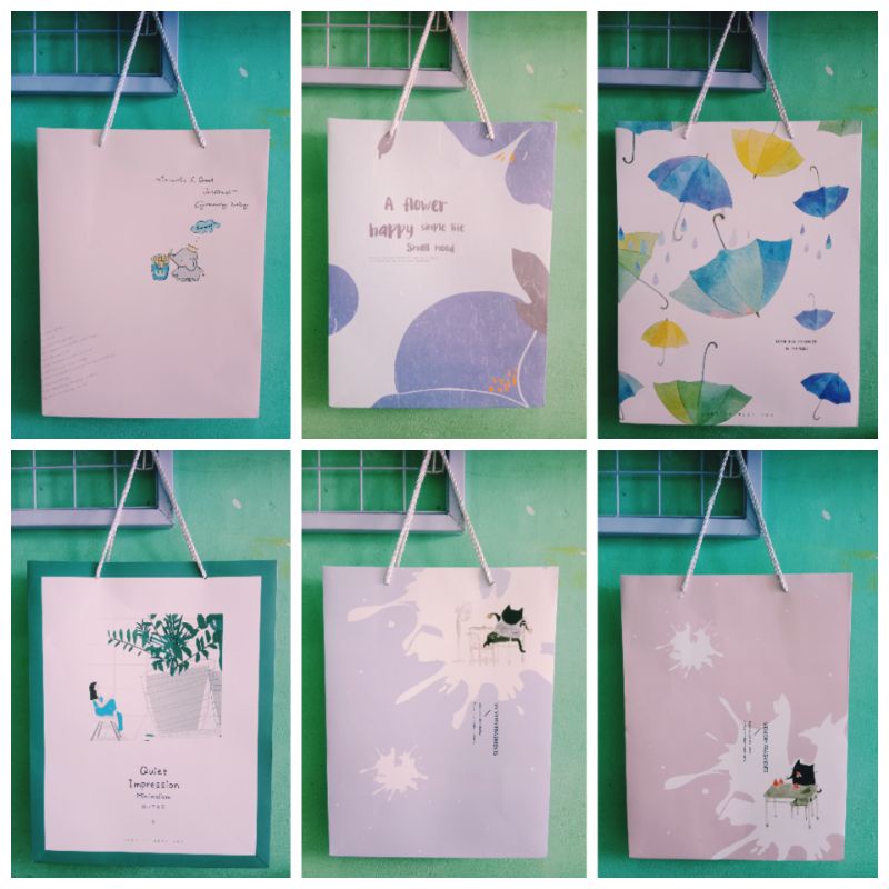 

Paper Bag Motif / Tas Kado Gift size 33x25x12cm