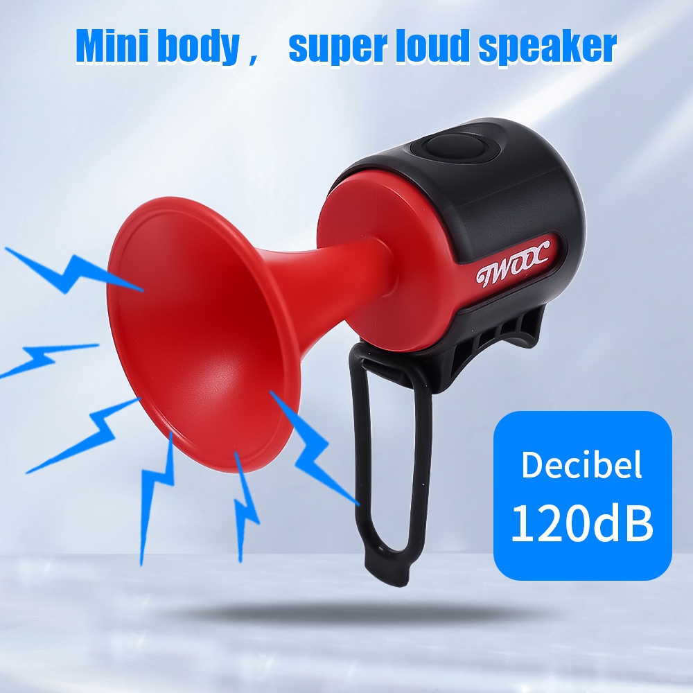 Bel Alarm Sirene Sepeda MTB Anti Air Ipx4 120db
