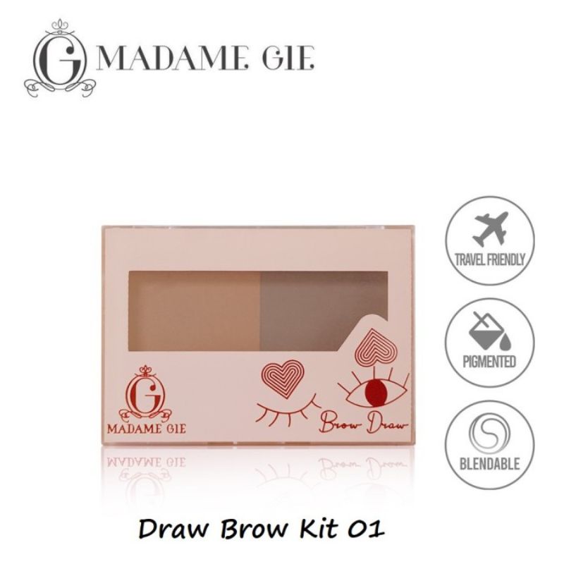 Madame Gie Brow Draw Eyebrow KitNetto : 2.5 g