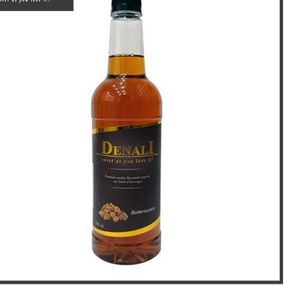 

EXCLUSIVE!Syrup import butterscotch Denali 750 ml - 01|RA5