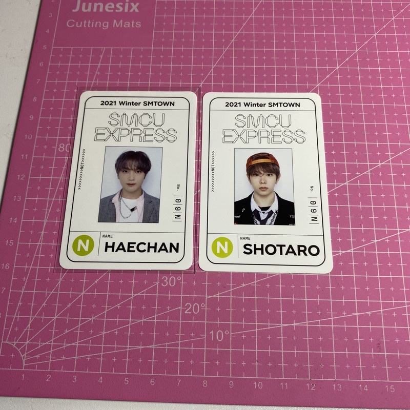 passcard haechan & shotaro smcu
