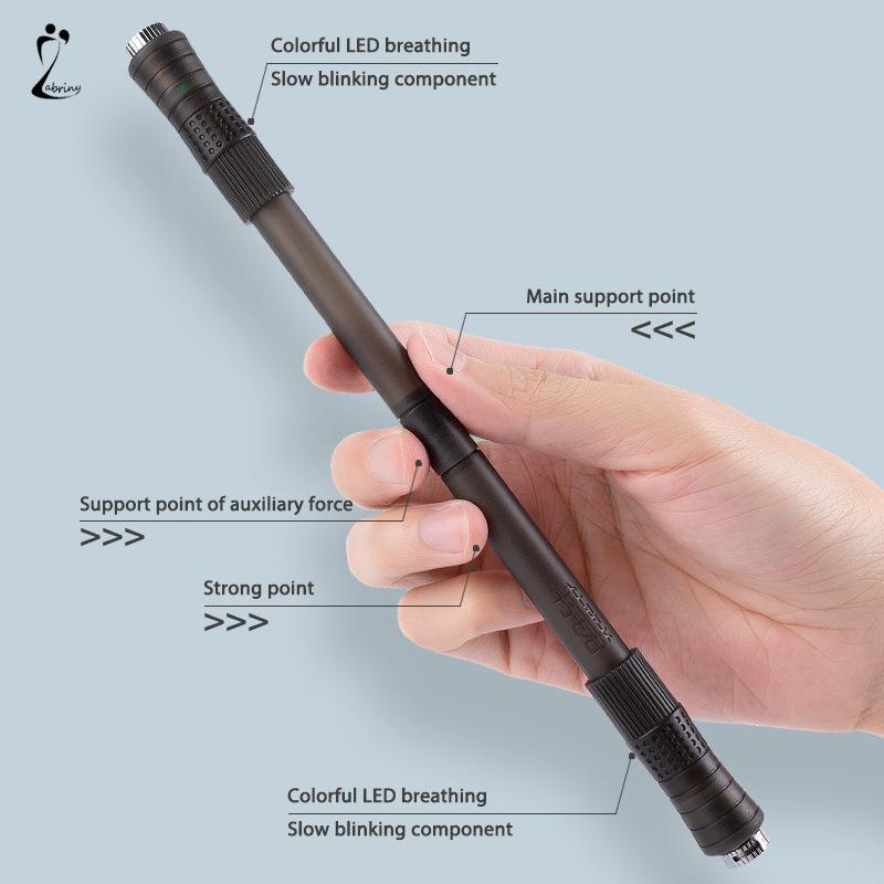 

Fidget Pen Putar Dengan Lampu LED Anti slip Untuk Dewasa Anti Stress Spinner Pen Z