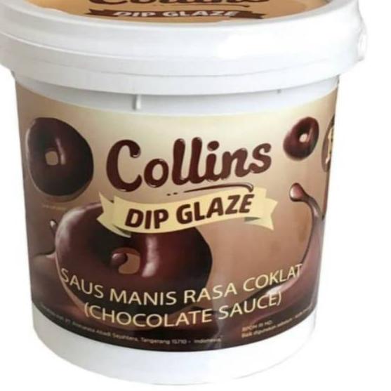 

EXCLUSIVE!Collins Dip Glaze Coklat 1 kg|KD7