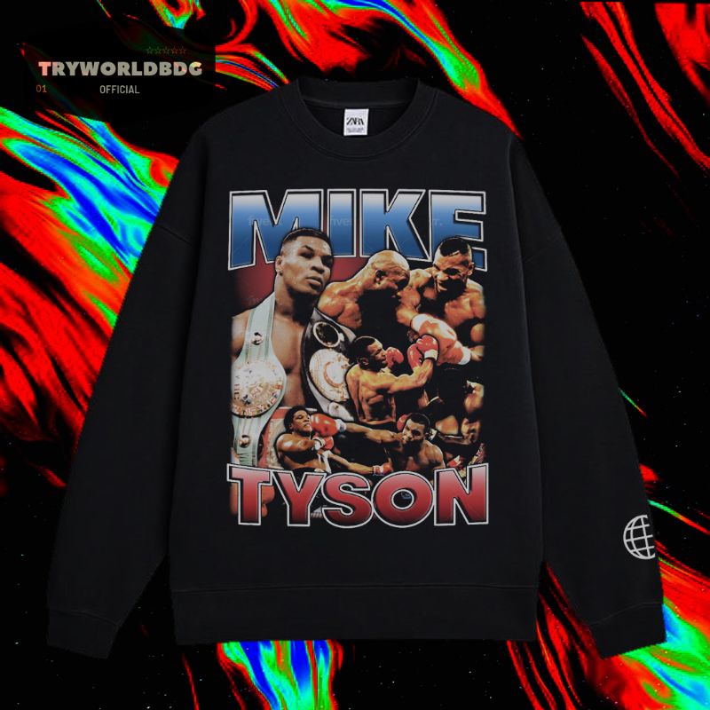 CREWNECK MIKE TYSON VINTAGE TEE / SWEATER / JAKET / HOODIE