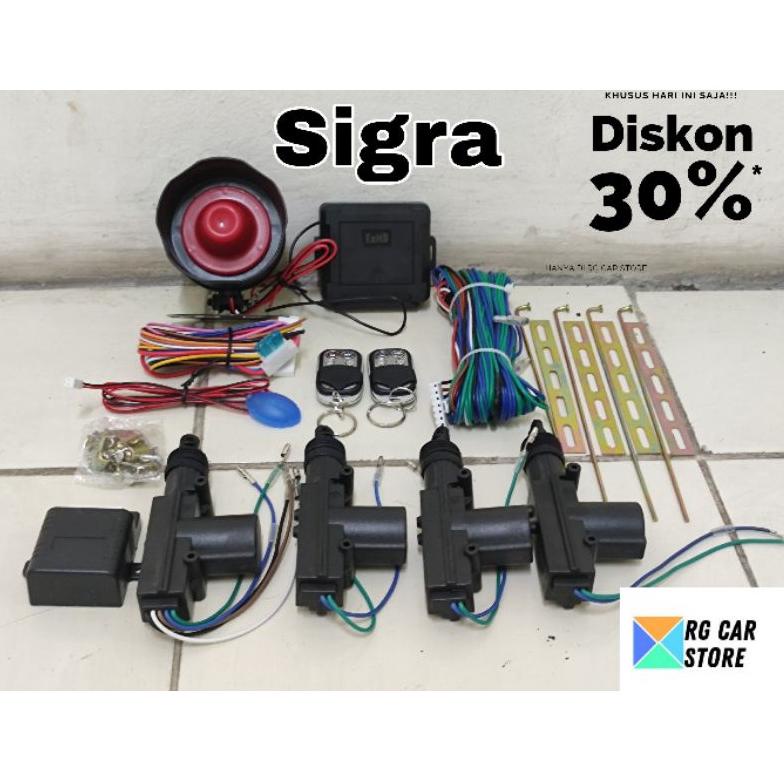 [KODE 3461] ALARM CENTRAL LOCK MOBIL SIGRA- PAKET ALARM CENTRAL LOCK DAIHATSU SIGRA