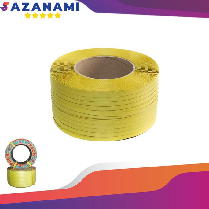 

STRAPPING BAND 15MM X 750M TALI PACKING TALI KLAM WARNA KUNING 7KG