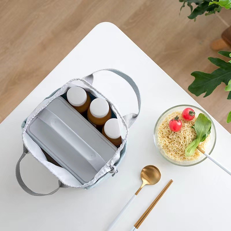 Tas Lunch Tote Bag/Tas Bekal Lunch Cooler Bag Tas/Kotak Makan Ransel