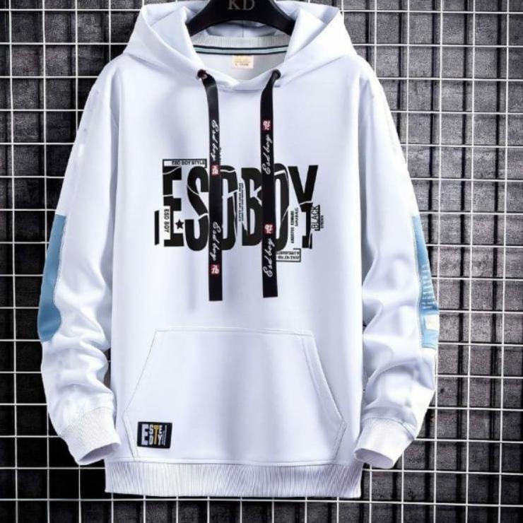 Harga Spesial--Cod Jaket Sweater Hoodie Distro Pria Sweeter Hudy NY Laki Laki Sweter Hudie Putih Cow