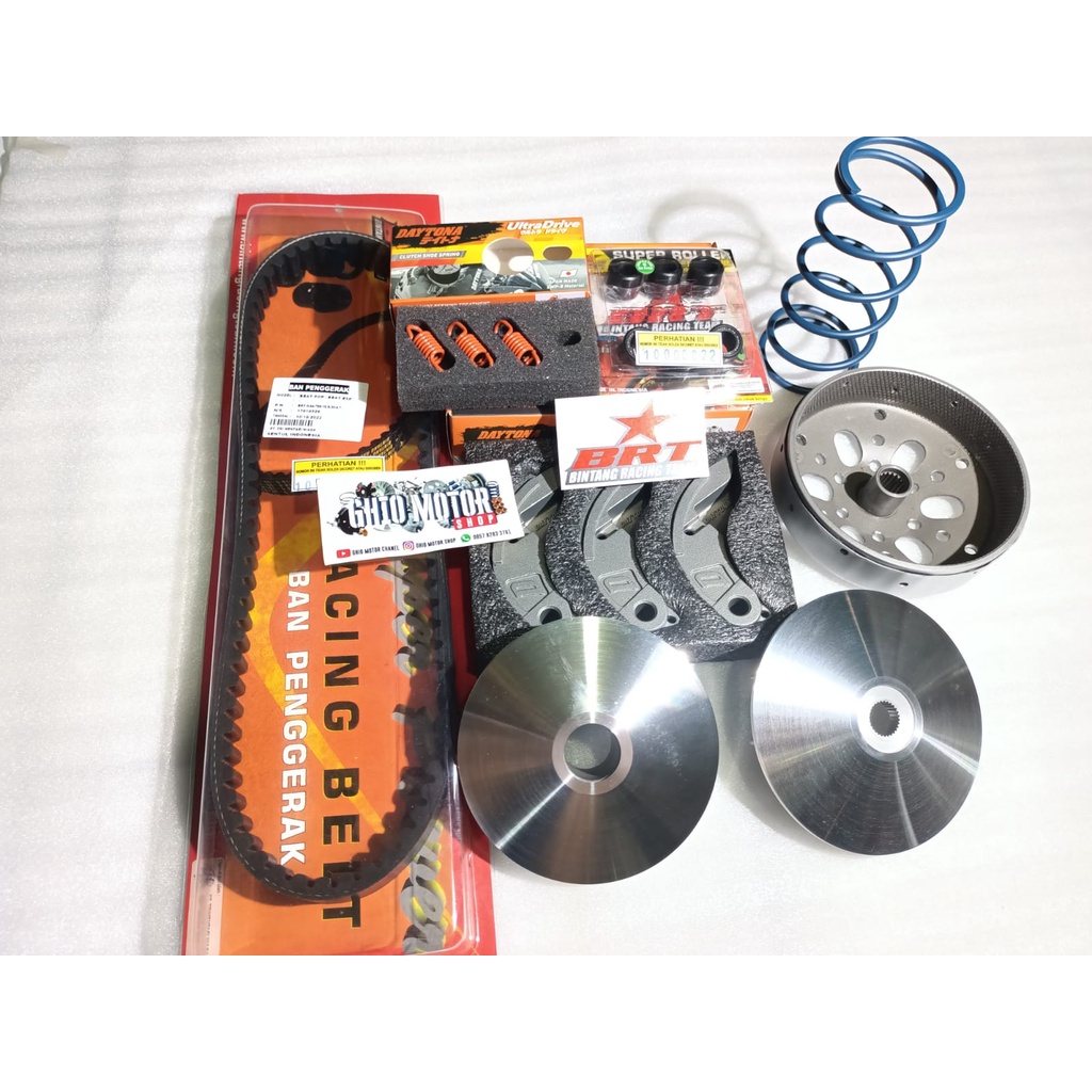 Promo Paket 1 Beat Esp K44 Scoopy Esp Vario 110 Fi esp Beat pop/Paket full kitian Beat esp Scoopy Esp Beat Street Esp/Upgrade Cvt full scoopy esp stater halus/Paket kirian cvt Beat k44