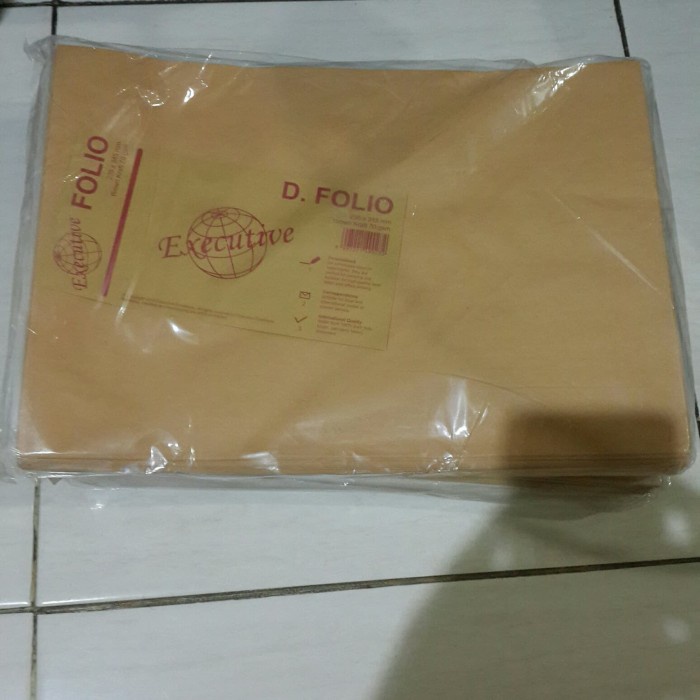 

Trendi Amplop Coklat Executive D.Folio ( 235 X 345 Mm ) Isi 100 Trendi