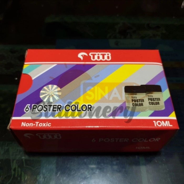 

Produk Unggulan Cat Poster Titi Pc 10Ml 1Pak Isi 6Pc - Putih Terlaris