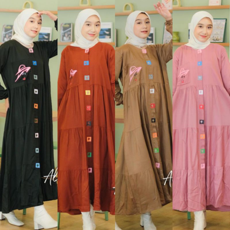 CITRA MIDI DRESS ORI BY AL FARO