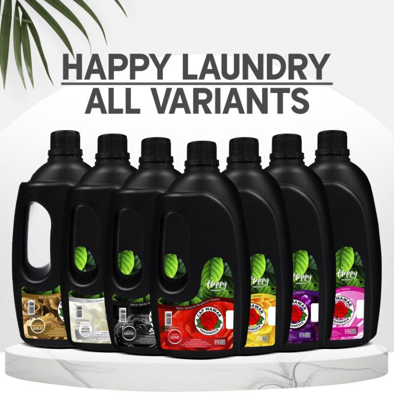 PELICIN DAN PENGHARUM PAKAIAN /SETRIKA HAPPY LAUNDRY