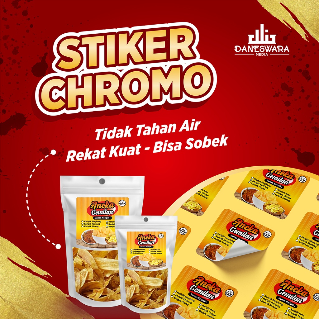 

Cetak Stiker A3+ Bontak / Kromo + CUTTING
