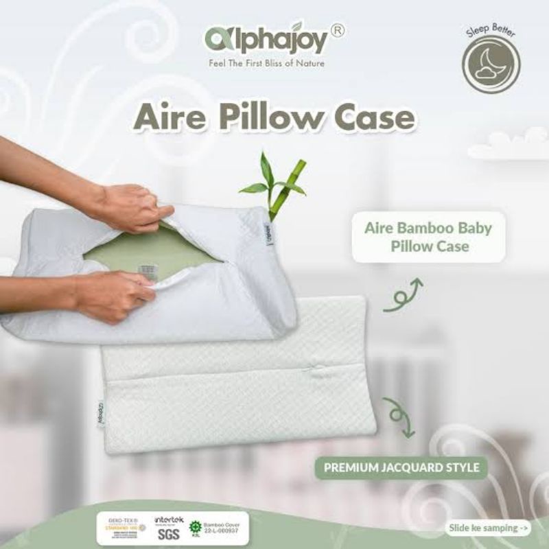 Alphajoy Aire Bamboo Case / Sarung Bantal / Alphajoy